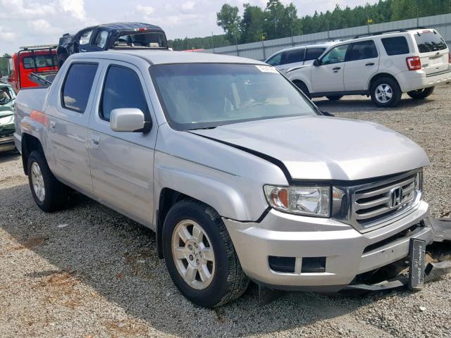 5FPYK1F40CB454761 - 2012 HONDA RIDGELINE SILVER photo 1