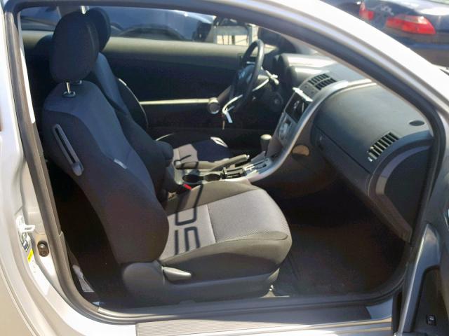 JTKDE167580270228 - 2008 TOYOTA SCION TC ვერცხლისფერი ფოტო 5