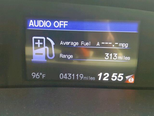 2HGFG3B08FH528458 - 2015 HONDA CIVIC EXL 蓝色 照片 8