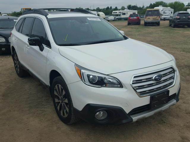 4S4BSENC7H3272490 - 2017 SUBARU OUTBACK 3. WHITE photo 1