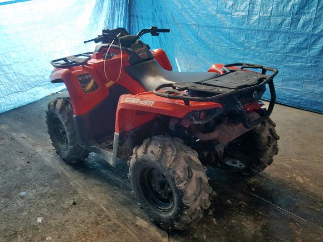 3JBLGAR46JJ000463 - 2018 CAN-AM OUTLANDER RED photo 3