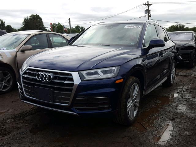 WA1CNAFY8J2004346 - 2018 AUDI Q5 PRESTIG BLUE photo 2