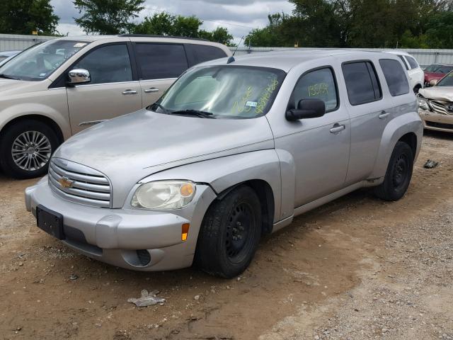 3GNDA13D68S589148 - 2008 CHEVROLET HHR LS SILVER photo 2