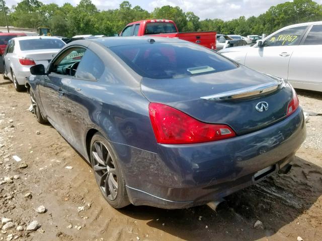 JNKCV64E18M115961 - 2008 INFINITI G37 BASE GRAY photo 3