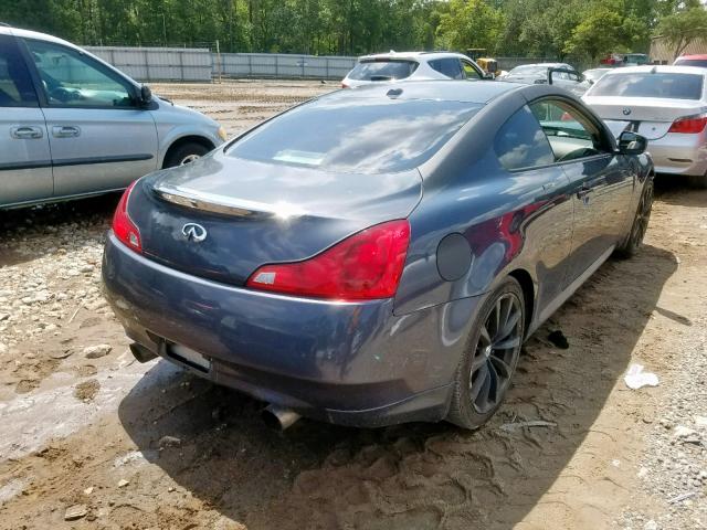 JNKCV64E18M115961 - 2008 INFINITI G37 BASE GRAY photo 4