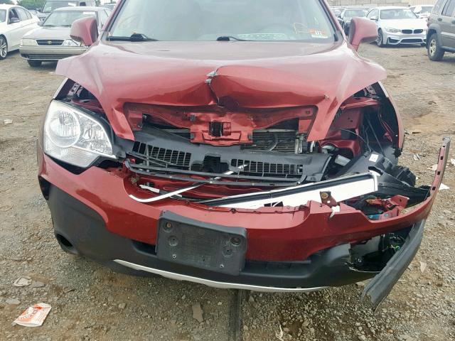 3GSDL43N29S565562 - 2009 SATURN VUE XE RED photo 9