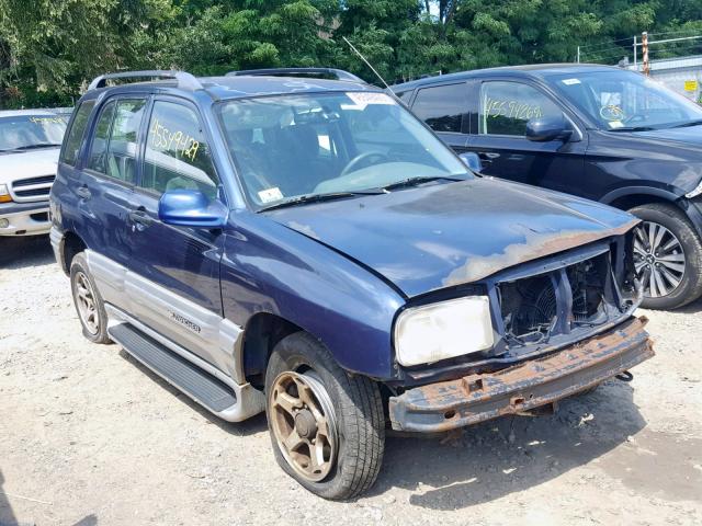 2CNBJ634616909761 - 2001 CHEVROLET TRACKER LT BLUE photo 1