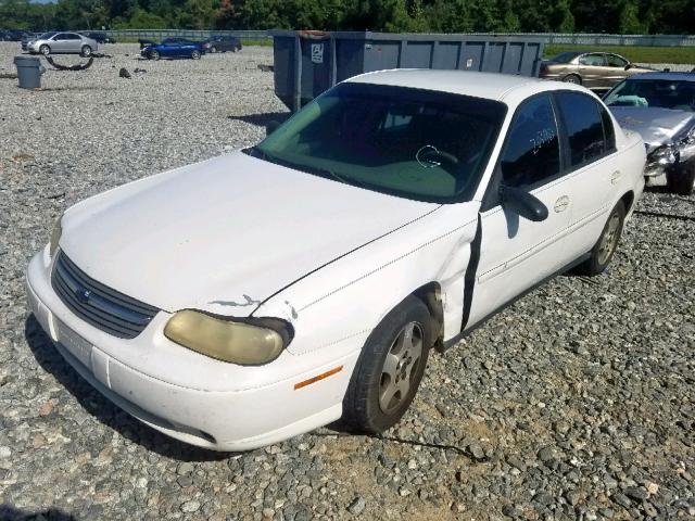 1G1ND52F65M113811 - 2005 CHEVROLET CLASSIC WHITE photo 2