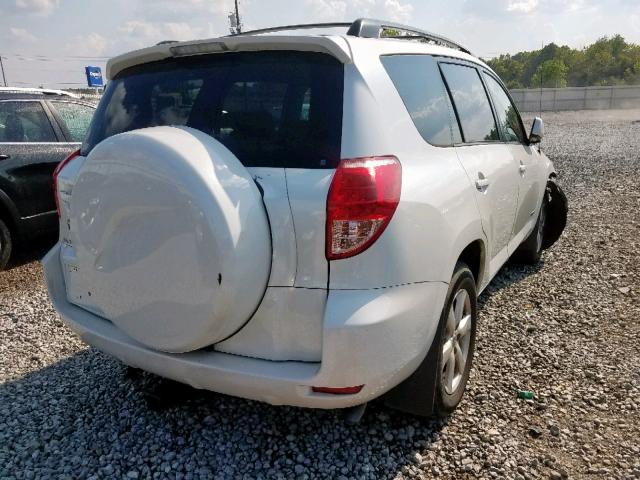 JTMZK31V785018801 - 2008 TOYOTA RAV4 LIMIT WHITE photo 4