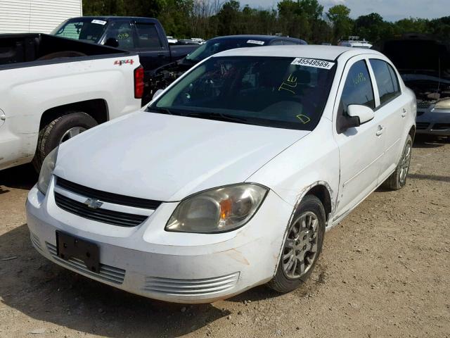 1G1AD5F5XA7217310 - 2010 CHEVROLET COBALT 1LT WHITE photo 2