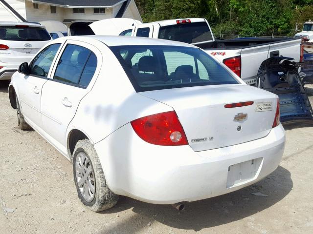 1G1AD5F5XA7217310 - 2010 CHEVROLET COBALT 1LT WHITE photo 3