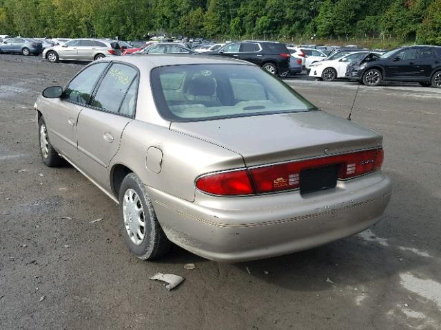 2G4WS52J131140344 - 2003 BUICK CENTURY CU TAN photo 3