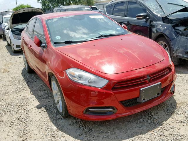 1C3CDFBA7DD268573 - 2013 DODGE DART SXT RED photo 1