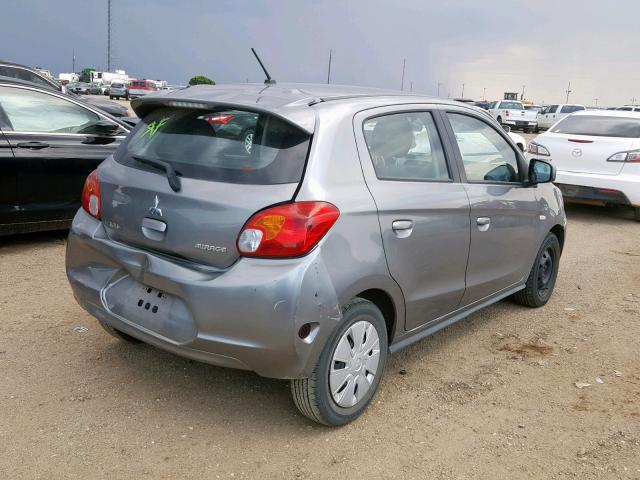 ML32A3HJ6FH041900 - 2015 MITSUBISHI MIRAGE DE CHARCOAL photo 4