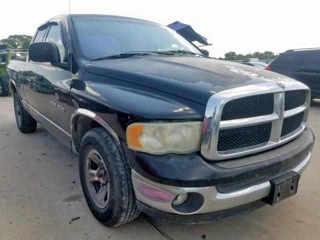 1D7HA18N93S315920 - 2003 DODGE RAM 1500 S BLACK photo 1