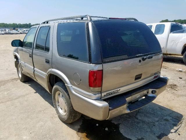 1GKCS13W012117102 - 2001 GMC JIMMY GRAY photo 3