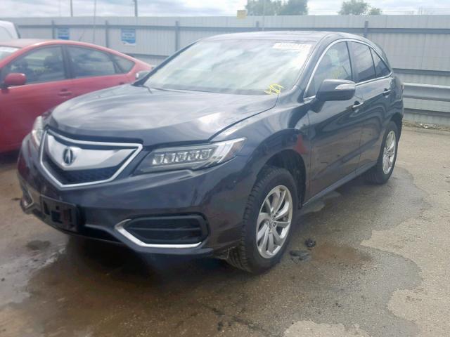 5J8TB4H55GL009060 - 2016 ACURA RDX TECHNO CHARCOAL photo 2