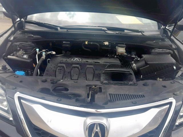 5J8TB4H55GL009060 - 2016 ACURA RDX TECHNO CHARCOAL photo 7