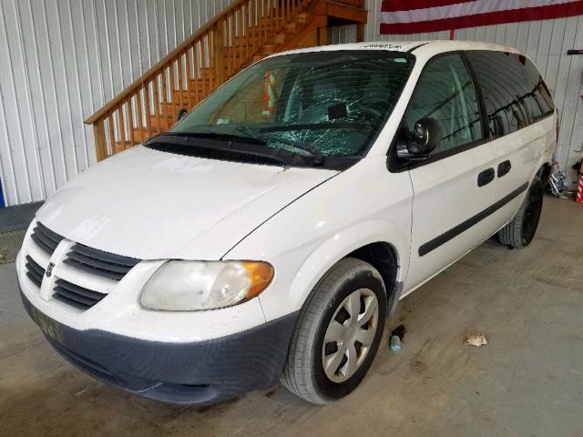 1D4GP21R76B506525 - 2006 DODGE CARAVAN C/ WHITE photo 2