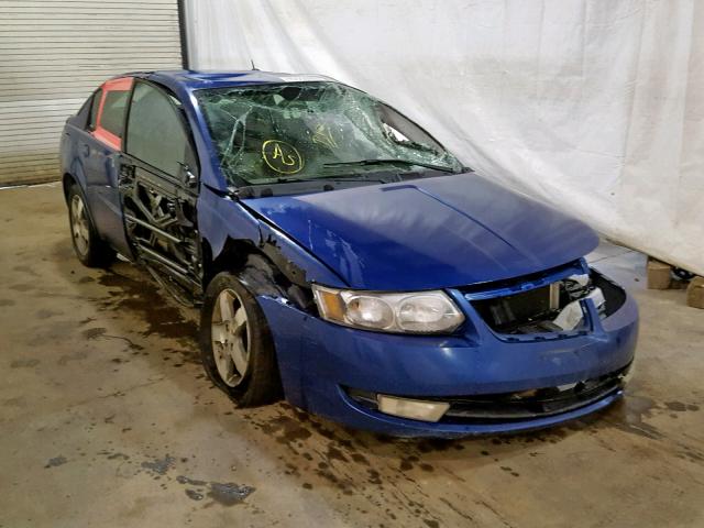 1G8AK55F36Z127882 - 2006 SATURN ION LEVEL BLUE photo 1