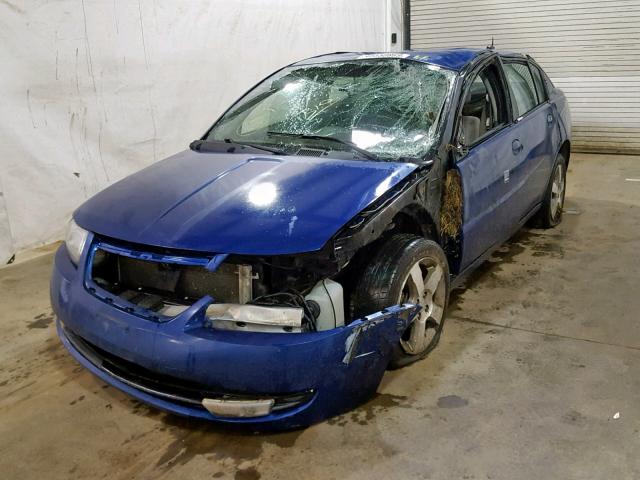 1G8AK55F36Z127882 - 2006 SATURN ION LEVEL BLUE photo 2
