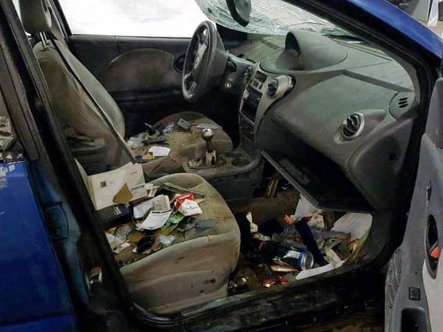 1G8AK55F36Z127882 - 2006 SATURN ION LEVEL BLUE photo 5