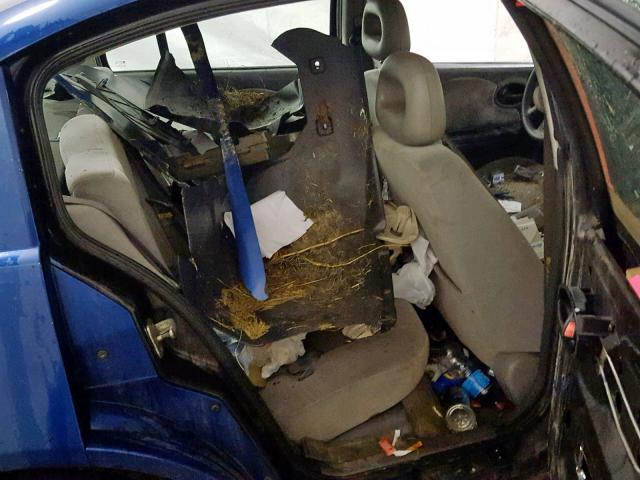 1G8AK55F36Z127882 - 2006 SATURN ION LEVEL BLUE photo 6