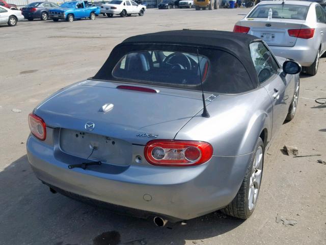 JM1NC2NF4E0233599 - 2014 MAZDA MX-5 MIATA SILVER photo 4