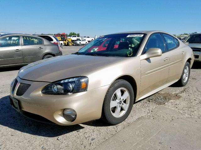 2G2WP522651128891 - 2005 PONTIAC GRAND PRIX GOLD photo 2