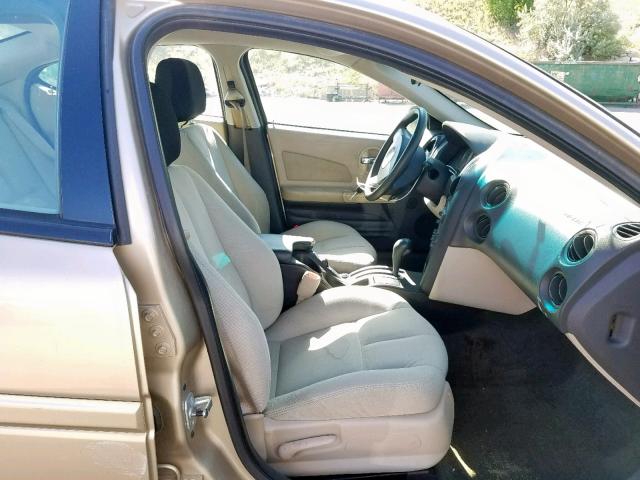 2G2WP522651128891 - 2005 PONTIAC GRAND PRIX GOLD photo 5