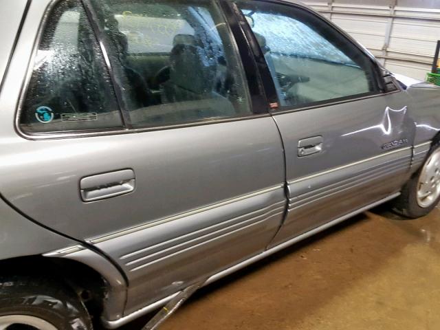 1G2NE55MXSC846769 - 1995 PONTIAC GRAND AM S GRAY photo 10