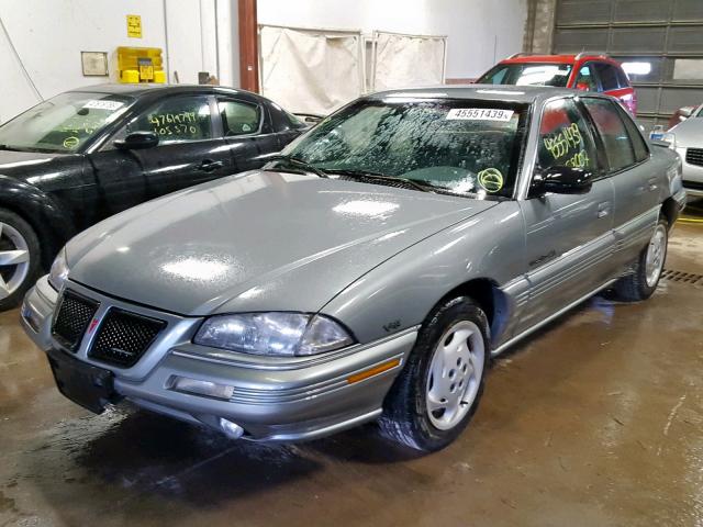 1G2NE55MXSC846769 - 1995 PONTIAC GRAND AM S GRAY photo 2