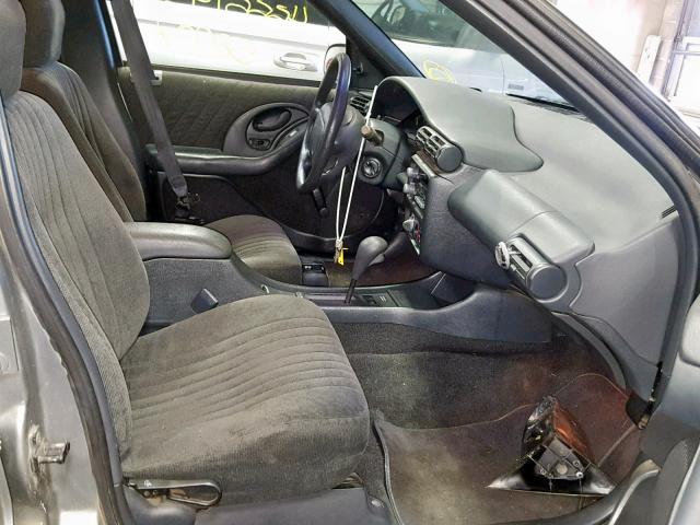 1G2NE55MXSC846769 - 1995 PONTIAC GRAND AM S GRAY photo 5