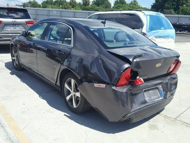 1G1ZC5E14BF207447 - 2011 CHEVROLET MALIBU 1LT GRAY photo 3
