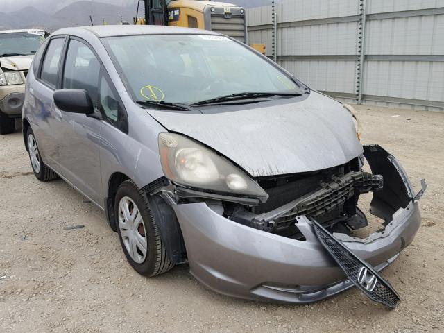 JHMGE88289S052870 - 2009 HONDA FIT GRAY photo 1