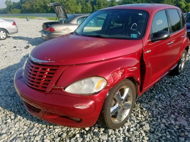 3C8FY78G83T521616 - 2003 CHRYSLER PT CRUISER RED photo 9