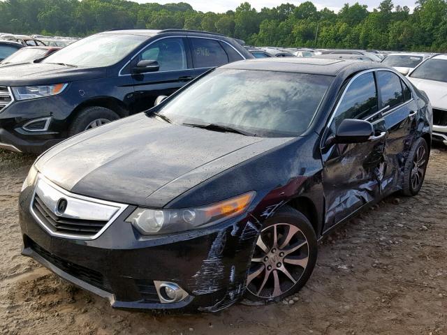 JH4CU2F6XDC004407 - 2013 ACURA TSX TECH BLACK photo 2