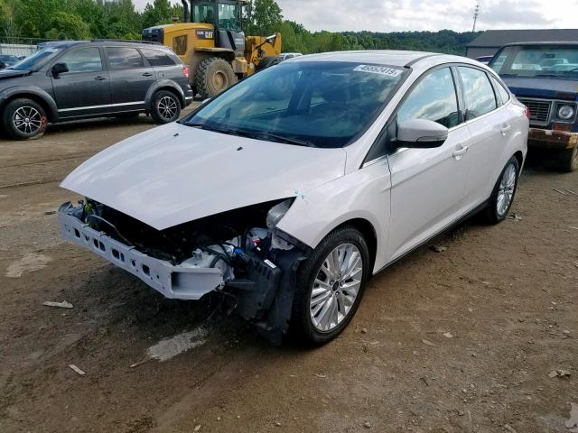 1FADP3J22FL274246 - 2015 FORD FOCUS TITA WHITE photo 2