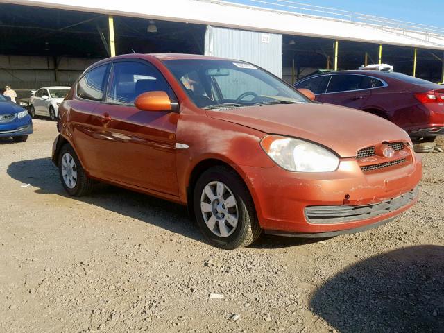 KMHCM36C07U037066 - 2007 HYUNDAI ACCENT GS ORANGE photo 1