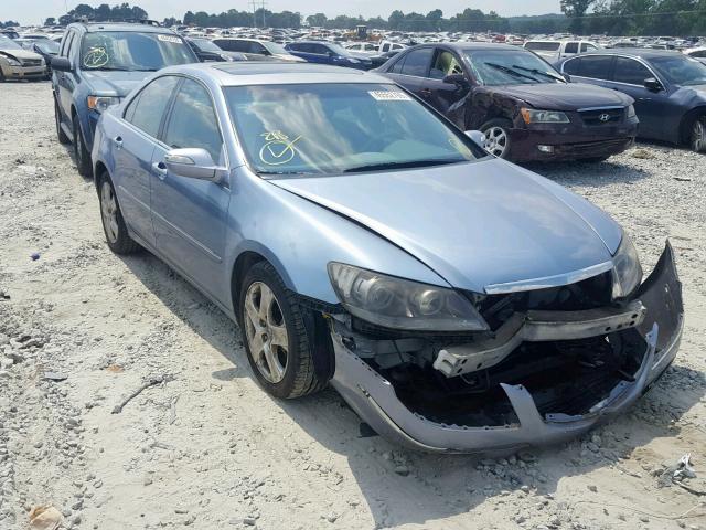 JH4KB16565C006451 - 2005 ACURA RL BLUE photo 1