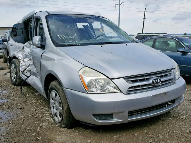 KNDMB133886227145 - 2008 KIA SEDONA SILVER photo 1