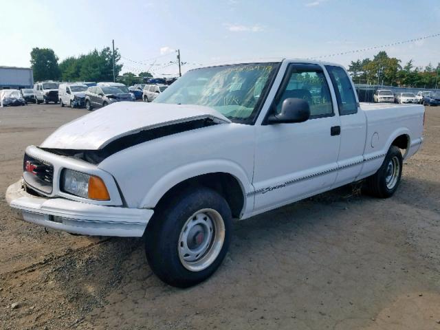 1GTCS1947SK541072 - 1995 GMC SONOMA WHITE photo 2