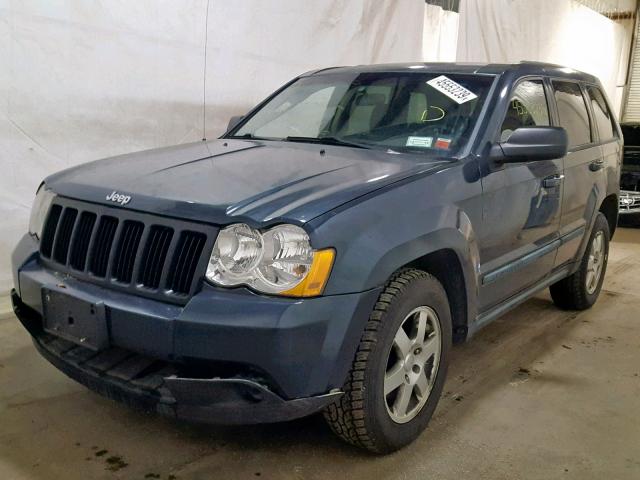 1J8GR48K18C171473 - 2008 JEEP GRAND CHER BLUE photo 2