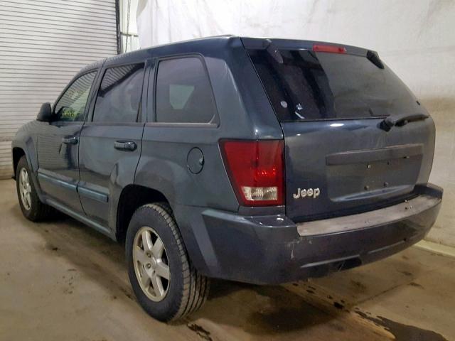 1J8GR48K18C171473 - 2008 JEEP GRAND CHER BLUE photo 3