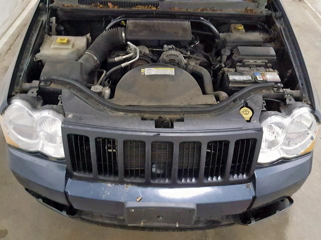 1J8GR48K18C171473 - 2008 JEEP GRAND CHER BLUE photo 7