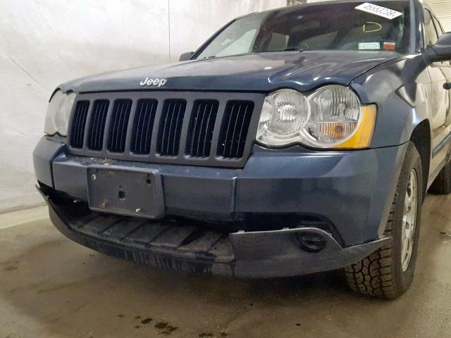 1J8GR48K18C171473 - 2008 JEEP GRAND CHER BLUE photo 9