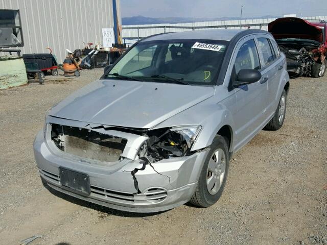 1B3HB28C17D331150 - 2007 DODGE CALIBER SILVER photo 2