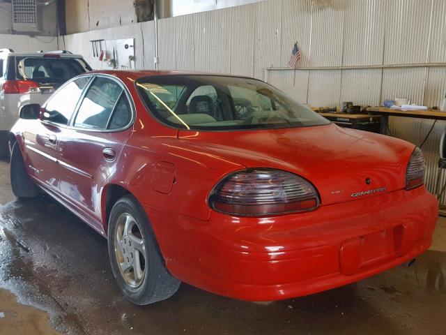 1G2WJ52K2XF244330 - 1999 PONTIAC GRAND PRIX RED photo 3