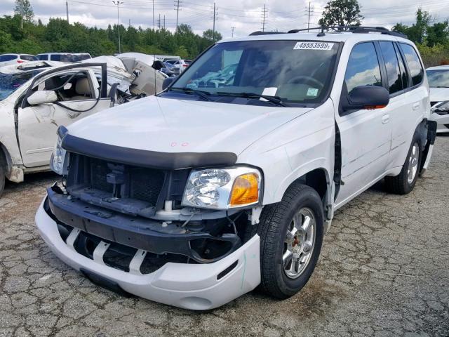 1GKDT13S442283786 - 2004 GMC ENVOY WHITE photo 2