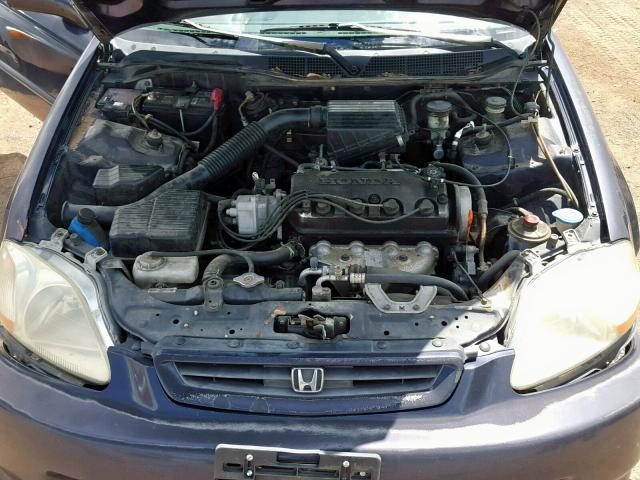 2HGEJ6341WH118648 - 1998 HONDA CIVIC DX PURPLE photo 7